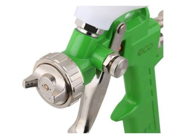 Краскораспылитель ECO SG-1000 (HVLP, сопло ф 1.5мм, верх. бак 600мл)