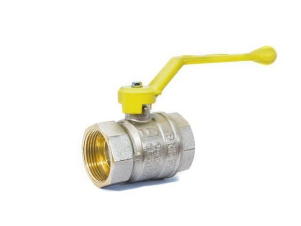 Кран шаровый 1' вн.-вн. ручка (ГАЗ) PN40, LD