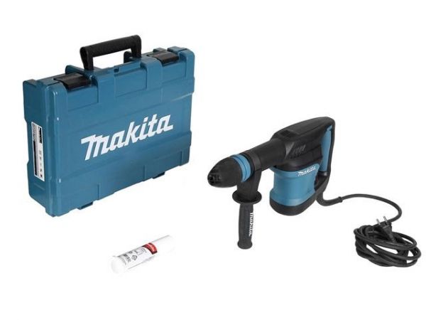 Отбойный молоток MAKITA HM 0870 C(1100 Вт, 7.6 Дж, 2650 уд/мин, патрон SDS-MAX, вес 5.3 кг)