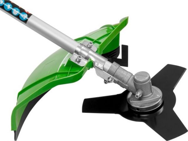 Мотокоса DGM BC-210 с ножом и головкой(2.1 кВт, лёгкий запуск, косильная головка, нож 3 зуб., ремень однолямочный, вес 7.3 кг)