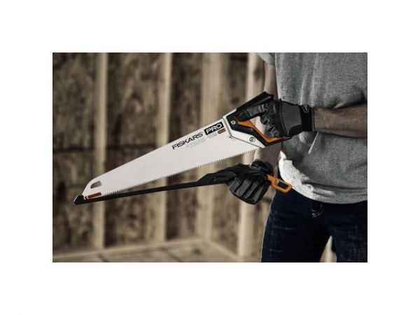 Ножовка по дереву PowerTooth 500мм 9 зубьев на дюйм FISKARS