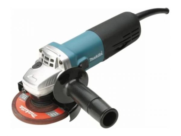 Одноручная углошлифмашина MAKITA 9557 HNRK в кейсе(840 Вт, диск 115х22 мм, плавный пуск)