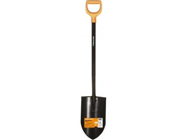Лопата штыковая с удлиненным лезвием  XL Blade FISKARS(черная)