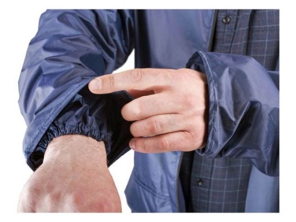 Плащ-дождевик ПВХ 'Тайфун'  р.60-62 рост 170-176 синий(синий)