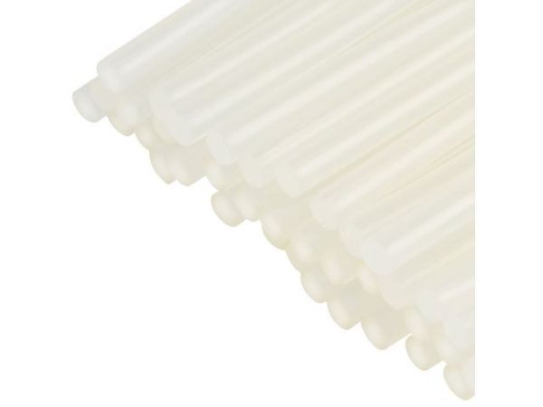 Клеевые стержни d=11 мм, L=270 мм, прозрачные, 1 кг (0.5 кг + 0.5 кг) (пакет) REXANT