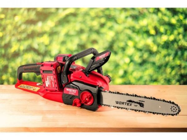 Пила цепная WORTEX CEC 3536-1 шина 35 см (14'), 3/8' LP, 1.3 мм ALL1 XLT SOLO(БЕСЩЕТ.ДВИГ., БЕЗ АКБ И ЗУ, 36 В (18+18))