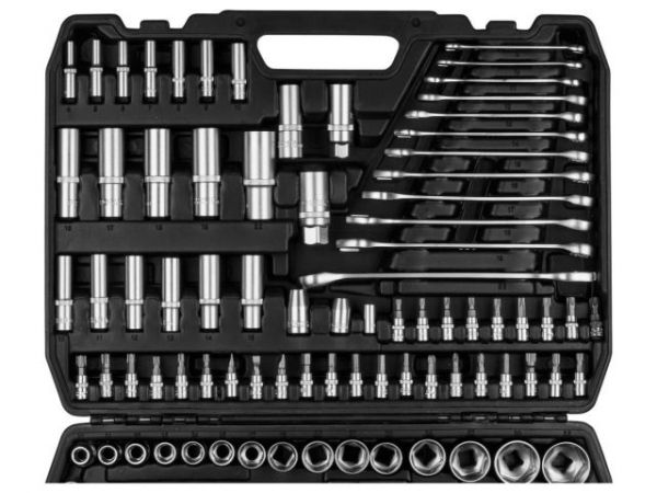 Набор головок и ключей 216пр. 1/4',3/8',1/2' PRO STARTUL STUTTGART (PRO-216S)(6 граней)