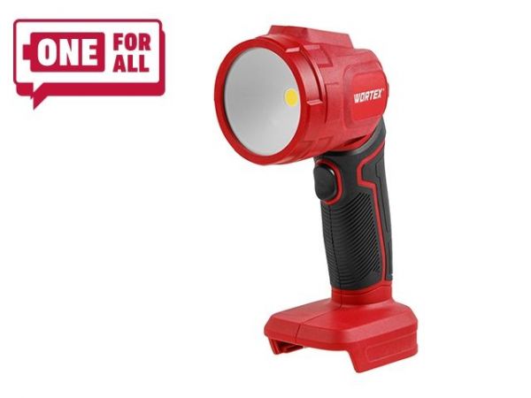Фонарь светодиодный WORTEX CF 3040 в кор.  ALL1 XLT SOLO., 18 В, 300 Лм(1 Диод с мощностью 3 Вт)