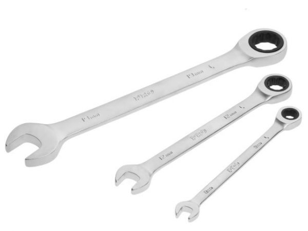 Набор ключей комбинир. 8-19мм 11шт трещоточных PRO STARTUL (PRO-7111)(сатинированное покрытие, 72 зуба)