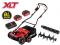 Аэратор-скарификатор WORTEX CAE 3736 ALL1 XLT SET БЕСЩЁТ.ДВИГ., 18В+18В, шир. 37 см(2 4Ач акб, зу, вал для аэрации, вал для скарификации, 5 рег.высоты, 45 л травосборник)