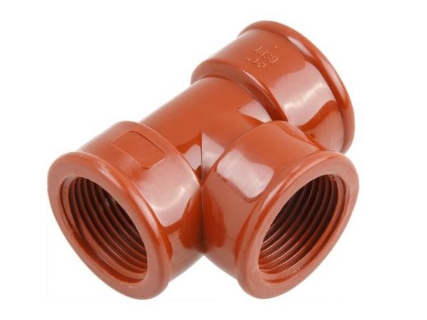 Тройник ПП 1/2' вн.-вн.-вн. кор., AV Engineering(Полипропилен, макс.  1 бар, макс.  40 °С, для 5 к.с.)