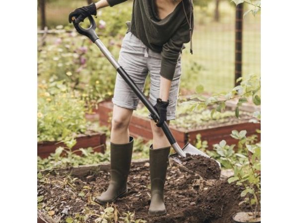 Лопата штыковая Ergonomic FISKARS(длина:1249мм, ширина:193мм)