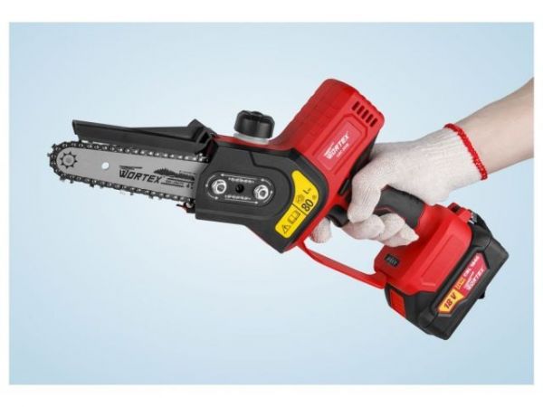Мини-пила WORTEX CEC 2518 ALL1 XLT в кор. ALL1 XLT SOLO БЕСЩЕТ., 18 В, 15 см(шина 15 см, 1/4', 3 мм)