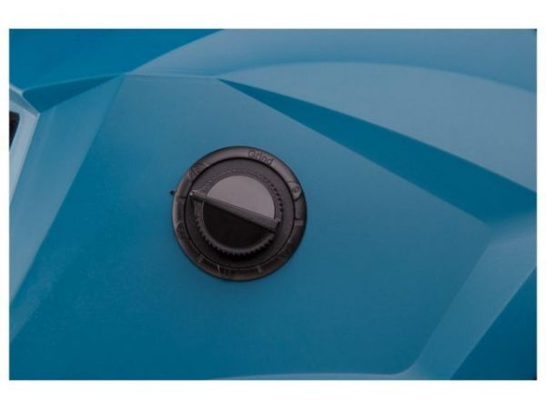 Щиток сварщика с самозатемняющимся светофильтром Solaris ASF520S (синий)(1/1/1/2; 95x43 мм (40,9 см2); DIN 4/9-13 (регул); шлифовка; рег.чувств.+задержки; сменная батарея)