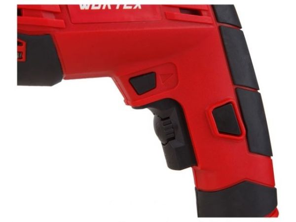 Дрель ударная WORTEX DS 1308 в кор. 650 Вт, 1 скор, 25 мм в дер. (Быстрозажимной паторон)
