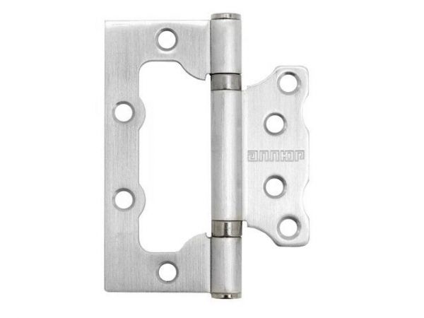 Петля накладная 100х75 2BB SCP 2,5мм мат.хром (2 шт) АЛЛЮР