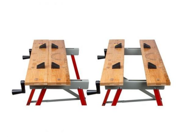 Верстак складной WORTEX WB 5678 БАМБУК, 560x620x780 мм(нагрузка до 70 кг, масса 4 кг)