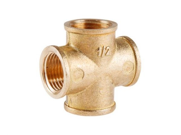 Крестовина 1/2' вн.-вн.-вн.-вн., Цветлит(ЦРБ0065)