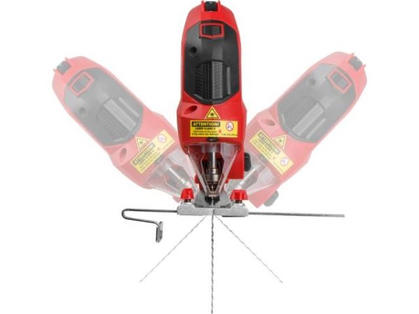 Лобзик электрический WORTEX JS 6507 LE в кор. 650 Вт, 500-3000 ход/мин, пропил до 65 мм(Быстрозажимной патрон, маятниковый ход, рег. об., лазер, подсветка, литая платформа, сдув опилок)