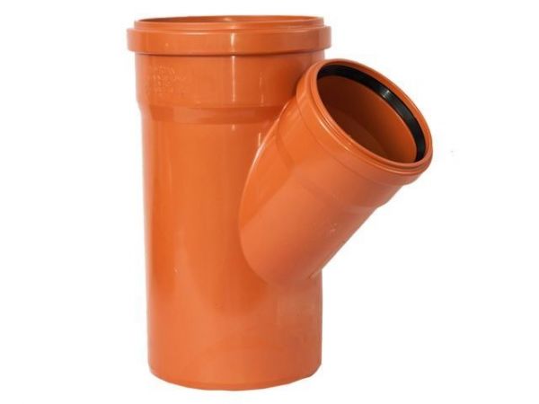 Тройник НК 160/110х45 РТП(Для наружной канализации)