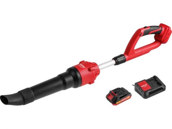 Воздуходувка WORTEX BB 2018-1 D ALL1 XLT SET 18В, БЕСЩЁТ., 162-450 м.куб/ч, 72-190 км/ч