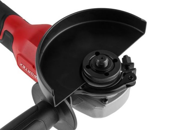 Углошлифмашина WORTEX CAG 1812-2 SE в чем. XLT SET БЕСЩЕТ., 18 В, 125 мм, 3000-8500 об/мин(бесщ. двиг., 6ти ступ. рег. об., вкл/выкл на панели, 3000-8500 об/мин; Anti-Kickback; Drop-Stop)