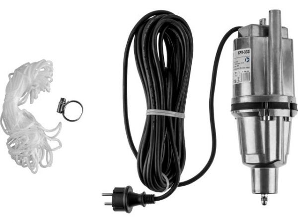 Насос вибрационный ECO CPV-333 (10м, нижний забор)(330Вт, 1300 л/ч, пров. 10м 3х0,75 мм2, аналог насоса Ручеек)