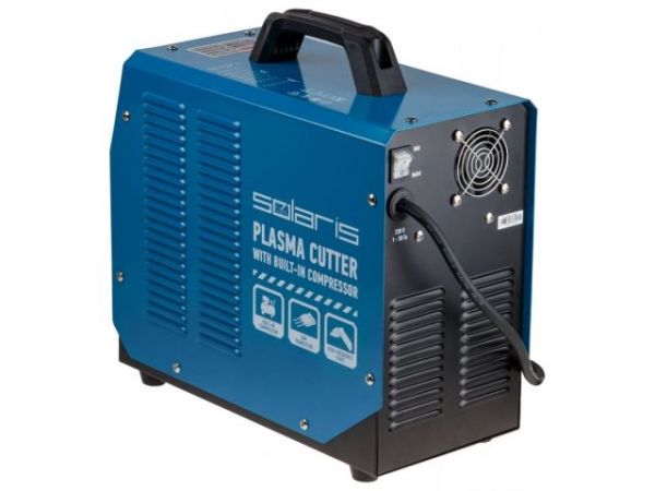 Плазморез Solaris AirCut PC-400(220 В; 15-40 А; Высоковольтный поджиг; встроен.компрессор; термозащита; плавный запуск)