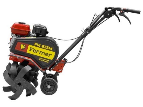 Культиватор бензиновый FERMER FM-633M(7.5 л.с., шир. 85 см, без ВОМ, передач 1+1)