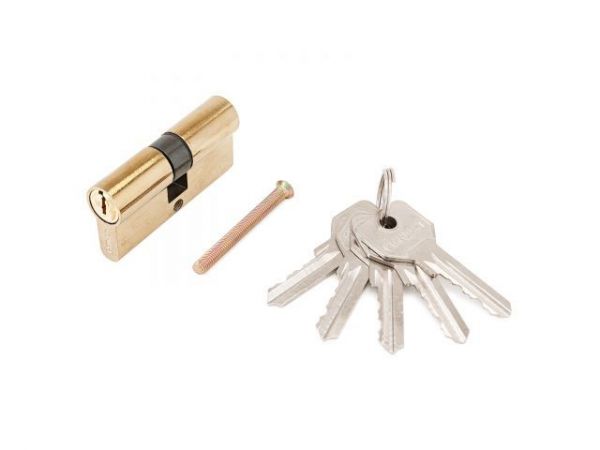 Евроцилиндр Стандарт Z.I.60-5K BP(англ.ключ, 5ключей, Длина цилиндра 60 (25*10*25))