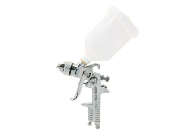 Краскопульт JL827 HVLP 1,4 серии 'домашний мастер'(верхний пластиковый бачок 0,6л, сопло 1,4 мм, давл. 3,5 бар.)