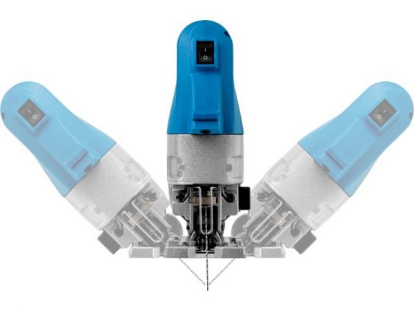 Лобзик электрический BULL ST 1301 в чем. 800 Вт, 800-2600 ход/мин, до 135 мм(Кабель 4 м, подсветка, литая алюминиевая платформа, работа с пылесосом, быстрозажим. патрон)