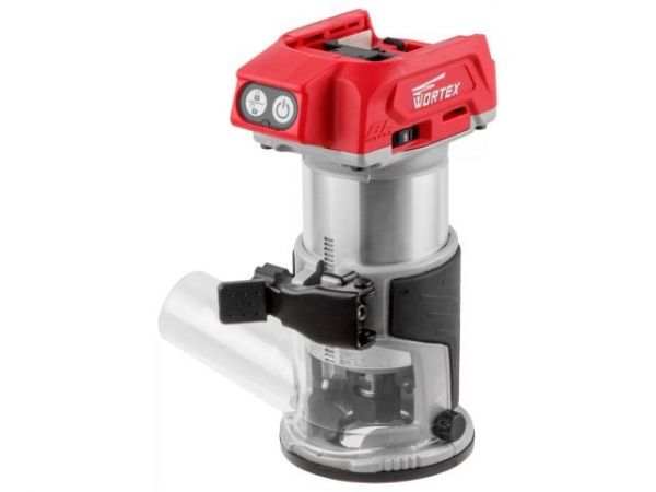 Фрезер кромочный WORTEX CMM 1835 в кор. ALL1 XLT SOLO БЕСЩЕТ., 18 В, цанга 6/8, рег. об, конс(10000-30000 об/мин)