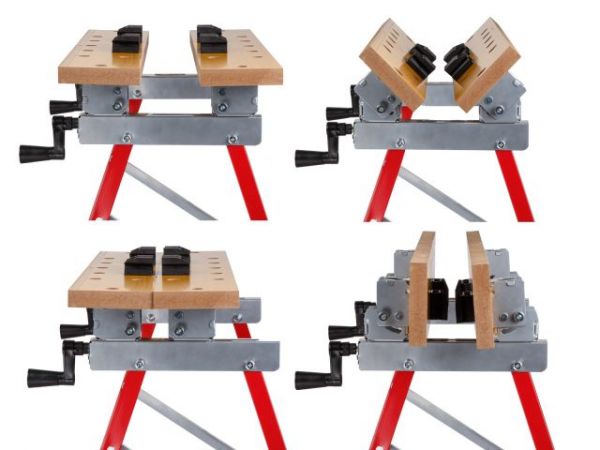 Верстак складной WORTEX WB 1560 в кор.МДФ, 605x640x800 мм, регулировка столешницы(нагрузка до 150 кг, масса 6 кг)