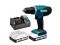 Шуруповерт MAKITA 18.0 В, G-series DF488D004 в кейсе(18.0 В, G-series 2 акк., 2.0 А/ч Li-Ion, 2 скор., 42 Нм, шурупы до 13 мм, з/у)