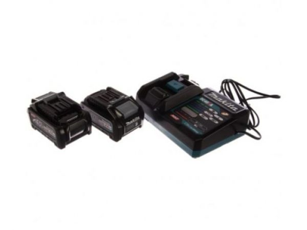Комплект PSK MKP1G002 40V XGT аккумулятор  BL4040 (2 шт.) + зарядное устройство DC40RA XGT в кейсе(2 шт. BL4040+зар. DC40RA + кейс MACPAK1)
