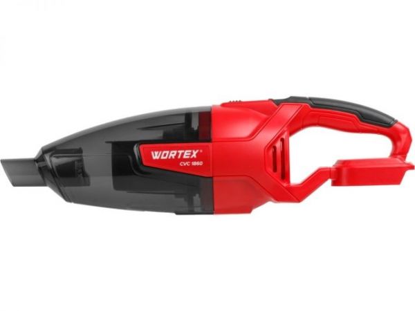 Пылесос WORTEX CVC 1860 в кор. ALL1 XLT SOLO 18 В, автомобильный(18 В, автомобильный, БЕЗ АКБ и ЗУ, 600 мл, 8 кПа, 11.7 л/с)