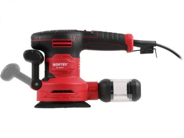 Эксцентриковая шлифмашина WORTEX RS 1245 E в кор. 430 Вт, 125 мм, 7000-14000 об/мин(Амплитуда колебаний 2 мм, регул. об., доп. рукоятка.)
