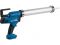 Пистолет для герметика BULL CG 1860 SET(1х4), сумка, 300/600 мл, 2500 Н, 8,3 мм/с, рег. скор. (защита от вытекания, 2 кг, 2 тубы в комплекте)