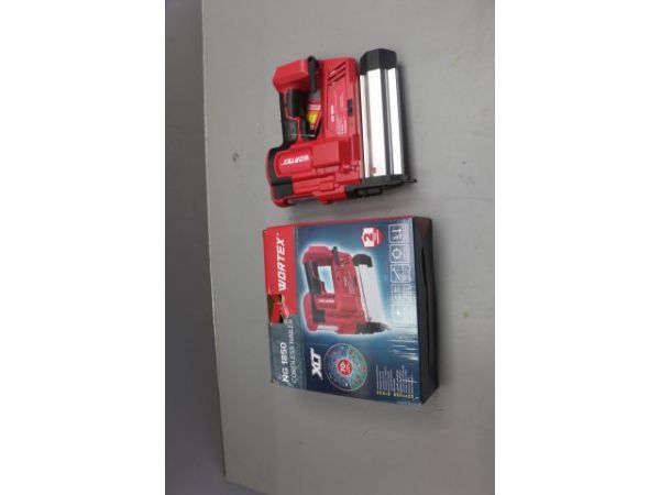 Гвоздезабиватель WORTEX NG 1850 в кор. ALL1 XLT SOLO, 18 В, 15-50 мм, 100 в мин., 100 шт. у(тип гвоздей: 18GA)