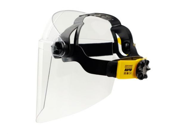 Щиток защитный НБТ2 ВИЗИОН TITAN(Удлиненный экран из ударопрочного и термостойкого поликарбоната 2 мм (220х385мм))