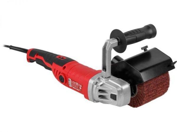 Щеточная шлифмашина WORTEX WS 1012 S в кор. 1300 Вт, 100х120 мм, 900-3200 об/мин(Регул. об., 2.5 кг)