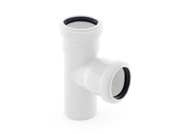 Тройник ВК 32/32х87, бел. РТП(Для внутренней канализации)
