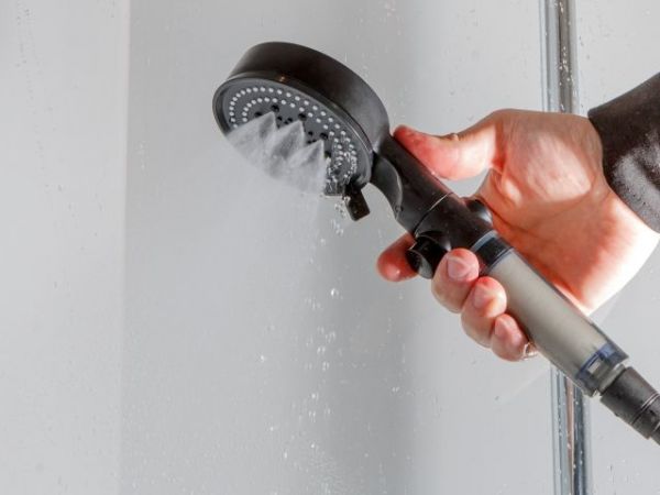 Душевая лейка с кнопкой подачи воды, 5-функц. ECONOCE