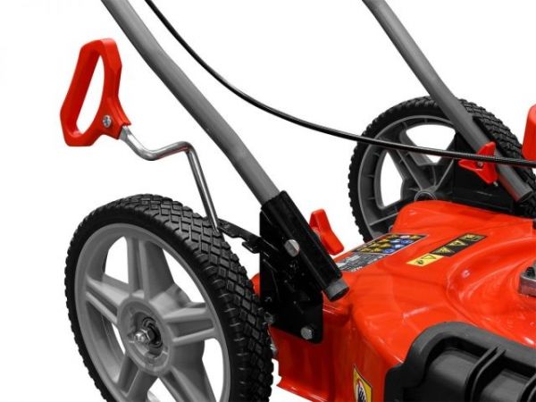 Газонокосилка бензиновая ECO LG-810(4.0 л.с., шир. 51 см, ручной привод, мульчир., стальн.корпус, без травосборника)