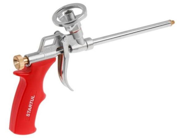 Пистолет для монтажной пены STARTUL MASTER (ST4056)(в комплекте 4 насадки)