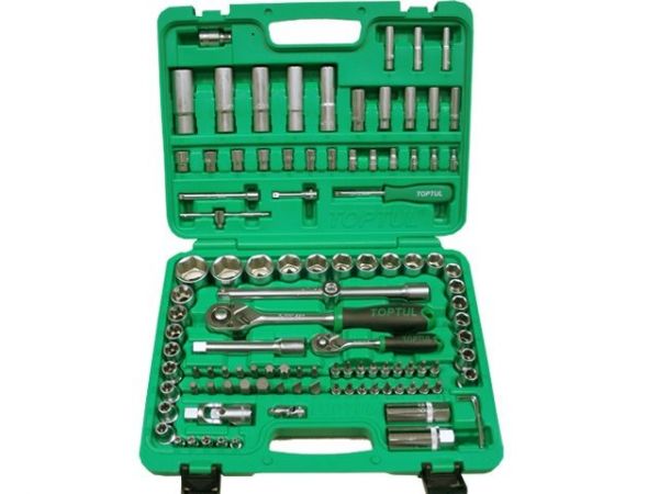 Набор головок и бит 108предм. 1/4',1/2' 6гр. TOPTUL