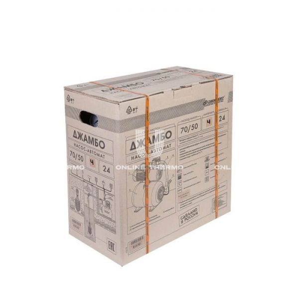 Насосная станция (насос-автомат) Джилекс Джамбо 4720 70-50 Ч-24, корпус из чугуна, бак 24 л