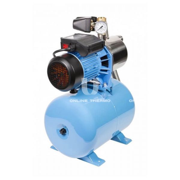 Насосная станция (насос-автомат) Джилекс Джамбо 4722 70-50 Н-24, корпус из нержавеющей стали, бак 24 л