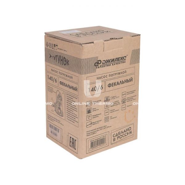 Насос фекальный погружной Джилекс Фекальник 5400 140-6